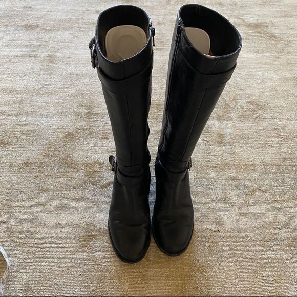 Vero Cuoio Black Leather Boots - Picture 4 of 11